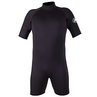 Front view of a male black JMJ Springsuit