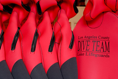 Los Angeles County lifeguard wetsuits made by JMJ Wetsuits