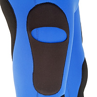 Neoprene knife sheath on a wetsuit by JMJ Wetsuits